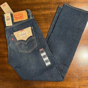 Levi 501 blue jeans size 29" x 30"